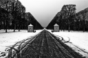 Neige à Versailles