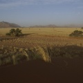Namibie - le désert du Namib en soirée