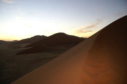 Namibie - dune au petit matin