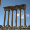2009 09 13 Liban Baalbeck 6 colonnes 22m du Grand Temple DSCN2539