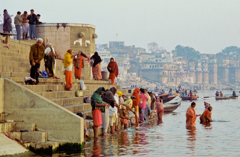 Gange à Benares - Inde.jpg