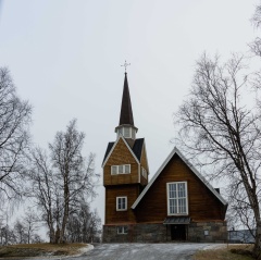 Eglise Karesuando (Suède)