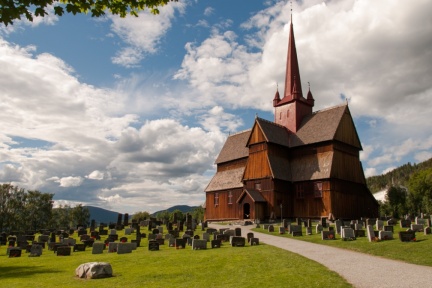 stavkyrkje Ringebu (Norvège)
