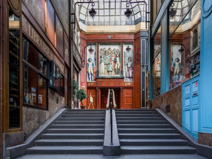 Escalier du Musée Grévin