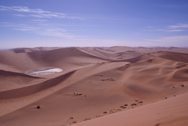 Namibie - du haut de la dune Big Daddy